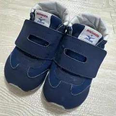 15.5 スニーカー ベビーシューズ ネイビー ミキハウス　ミズノ