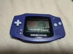 ゲームボーイアドバンス パープル 本体