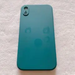 【ジャンク品】Vanjua ケース iPhoneXR グリーン スマホ