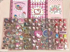 完売品　サンリオ えらんでシール帳　キティ　マイメロ　キキララ
