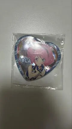 アイカツスターズ！ ハート型缶バッジ 桜庭ローラ