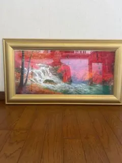 牧野宗則 木版画 春彩 サイン入り - メルカリ
