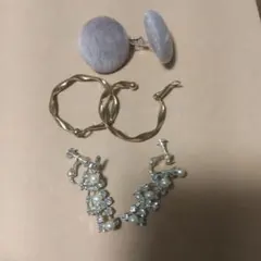 イヤリング３点セット　簡易郵送