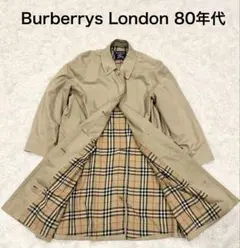 Burberrys ステンカラーコート 1980年代 Lサイズ 英国製 ベージュ