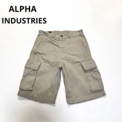 ALPHA INDUSTRIES カーゴショートパンツ　ベージュ コットンのサムネイル