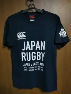 canterbury 日本ラグビーvsスコットランド Tシャツ S ネイビーのサムネイル