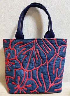 ハワイアンキルトバック ハンドメイド