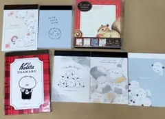 メモ帳　まとめ売り　メモ帳まとめ売り　ハリネズミ　Kalita　シマエナガのサムネイル