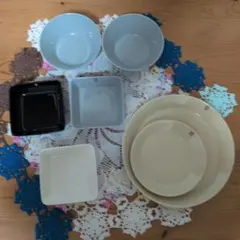 ❤️美品❤️長江重和 白磁 八角皿 小鉢 8点セット 瀬戸 現代作家 食器