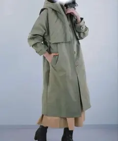 【最終値下】ブージュルード　キルティングレイヤーロングコート