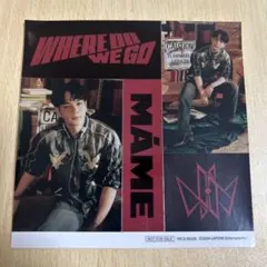 JO1 豆原一成 ステッカー WDWG