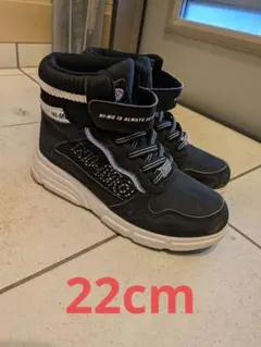 NI-MO ハイカットブーツ ブラック