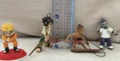 NARUTO うずまきナルトを含むフィギュア キーホルダー 4点セット