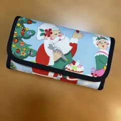 長財布　やりくり財布　ハンドメイド　レア廃盤生地