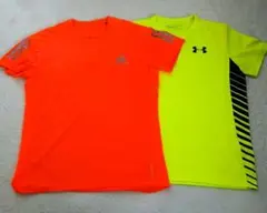 人気2枚セット！アディダス＆アンダーアーマー 半袖Tシャツ S/160サイズ