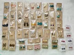 大量！アレルギー対応★アンティーク樹脂ピアス まとめ売り