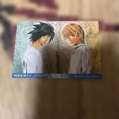 希少】週刊少年ジャンプ DEATH NOTE イラストカード - メルカリ