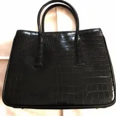 牛革❤︎型押しハンドバック。最終価格です。