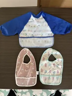 ベビー　エプロン セット　1歳 2歳　80cm〜90cm