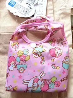 リトルツインスターズ　折りたたみエコバッグ