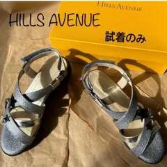HILLS AVENUE スターモチーフのシルバーサンダル 試着のみのサムネイル