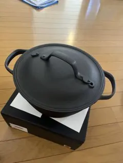 JHQ 鋳鉄フライパン マルチグリドル 33cm 蓋付き ducknot - メルカリ