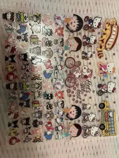 キャラクターシールセット ハローキティなど