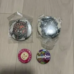 新品】 ドロヘドロ きゃらどり コラボカフェ 缶バッジ ピンズ キクラゲ