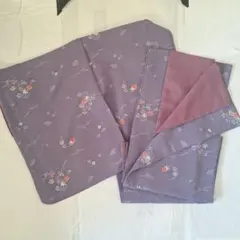 洗える着物 小紋 薄紫