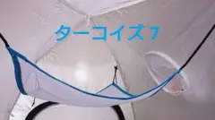 キャンプ テント用 メッシュ ロフト 吊り下げ収納 ハンモックのサムネイル