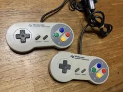 スーパーファミコン　コントローラー 2個セット