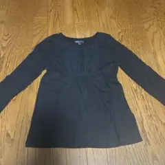GapKids 黒 長袖カットソー 160