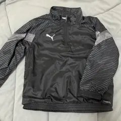 ジュニア Puma プーマ ブラック ウィンドブレーカー 120 ポケットなし