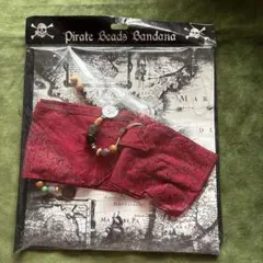 ディズニー　パイレーツ・オブ・カリビアン　ジャック・スパロウ　バンダナ