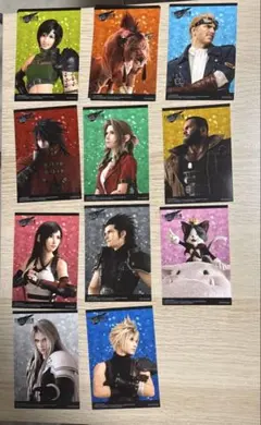 FINAL FANTASY VII REBIRTH イラストカード 11枚セット FINAL FANTASY VII REBIRTH イラストカード 11枚セット - メルカリ