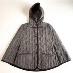 美品⭐️ラベンハム ウールポンチョ キルティング 36 英国 British