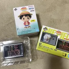 ワンピース　一番くじ　F賞ミニフィギア　E賞はこにわーるど