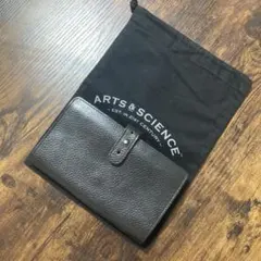 ARTS&SCIENCE アーツアンドサイエンス 財布 長財布 黒 レザーのサムネイル