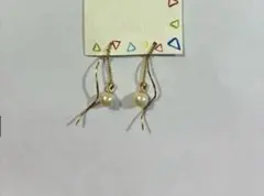 パール ゴールド イヤリング