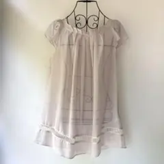 シフォンチュニック　アワピンク フェアリーグランジ　森ガール　ウィッシュコア