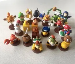 マリオチョコエッグ　マリオフィギュア　21体まとめ売り　クッパ　クッパJr.