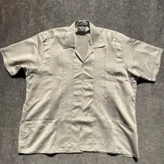 【80s】Campos 刺繍 Cuba shirt