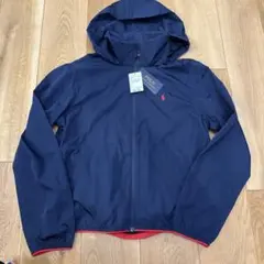 新品　タグ付き　ポロ　ラルフローレン　アウター　ネイビー　160