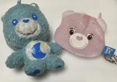 平成レトロ　ケアベア　ぬいぐるみ　マスコット　コインケース