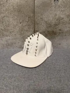 DimMoire ロゴ刺繍スウェードベレー帽 ホワイト - メルカリ
