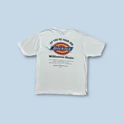 Dickies 背面刺繍 Tシャツ ホワイト