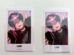 シクフォニ ランダムチェキ風カード 第四弾 LAN 2枚