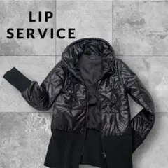Y2K LIP SERVICE 2WAYダウンコート平成ダウンジャケット&ベスト