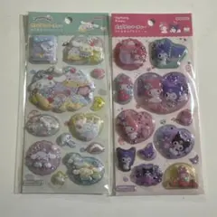 【正規品】　サンリオわたあめカプセルシール2枚セット