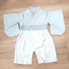 utatane 袴ロンパース グレー